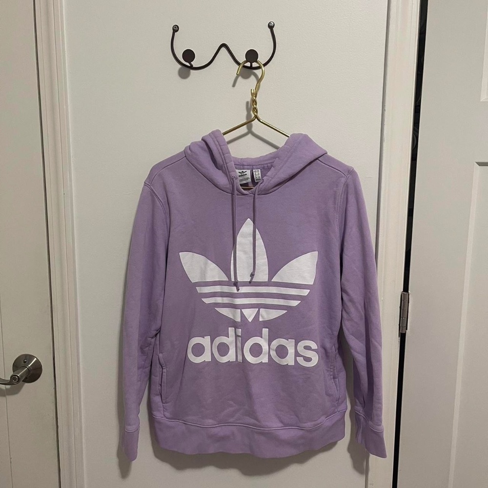 Adidas Purple/Lavender Hoodie